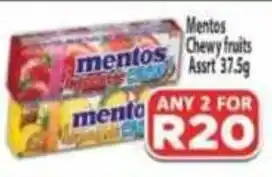 Supa Store Mentos Chewy fruits offer