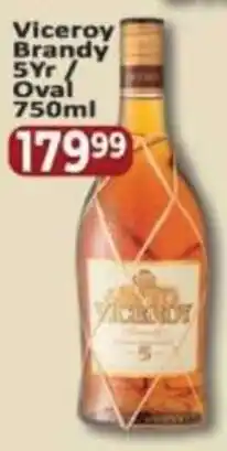 Supa Store Viceroy Brandy 5Yr/ Oval offer