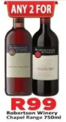 Supa Store Robertson Winery Chapel Range offer