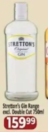 Supa Store Stretton's Gin Range offer