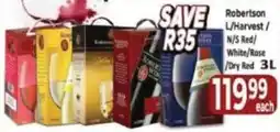 Supa Store Robertson L/ Harvest/ N/ S Red/ White/ Rose/ Dry Red offer