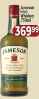 Supa Store Jameson Irish Whiskey offer