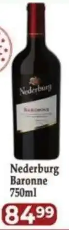Supa Store Nederburg Baronne offer