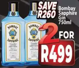 Supa Store Bombay Sapphire Gin offer