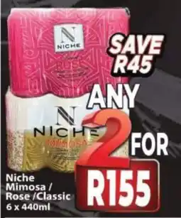 Supa Store Niche Mimosa/ Rose/ Classic offer