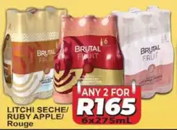 Supa Store Brutal fruit litchi seche/ ruby apple/ rouge offer