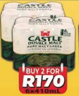 Supa Store Castle double malt pure malt lager offer