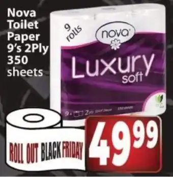 Supa Store Nova Toilet Paper 2Ply offer