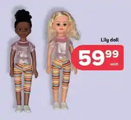PEP Lily doll offer