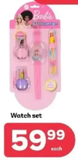 PEP Barbie Watch set offer