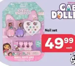 PEP Gabby's Dollhouse Nail set offer