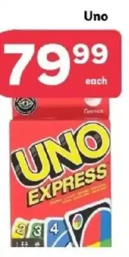 PEP UNO Express offer