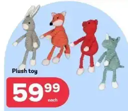 PEP Plush toy offer