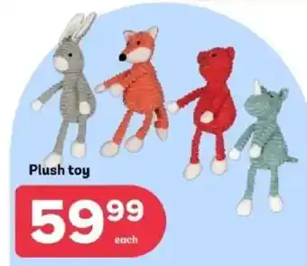 PEP Plush toy offer