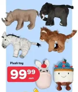 PEP Plush toy offer