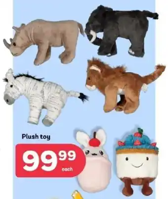 PEP Plush toy offer