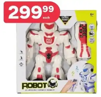 PEP Boys robot playset offer