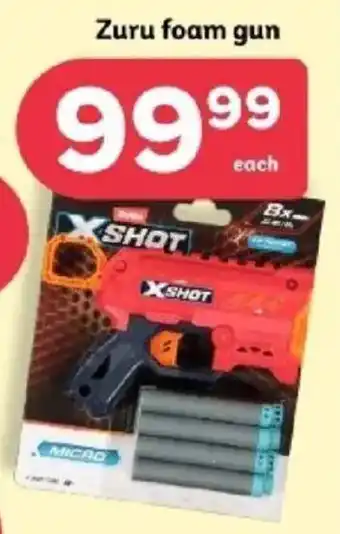 PEP Zuru foam gun offer