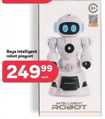 PEP Boys intelligent robot playset offer