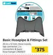 Builders Warehouse Cellfast Basic Hosepipe & Fittings Set 20m x 12mm offer