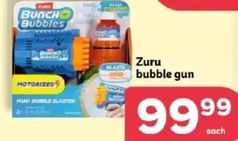 PEP Zuru bubble gun offer