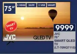 President Hyper JVC 75" Smart QLED TV offer