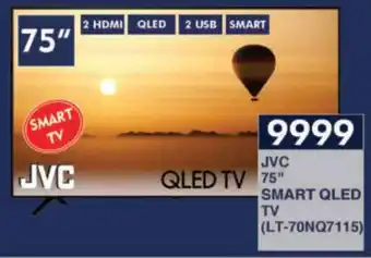 President Hyper JVC 75" Smart QLED TV offer