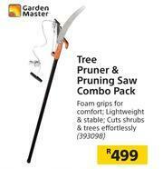 Builders Warehouse Garden Master Tree Pruner & Pruning Saw Combo Pack offer
