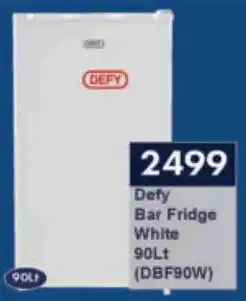 President Hyper Defy Bar Fridge White offer