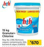 Builders Warehouse HTH 15Kg Granular+ Chlorine offer