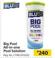 Builders Warehouse Blu 52 Big Pool All In One Pool Solution offer
