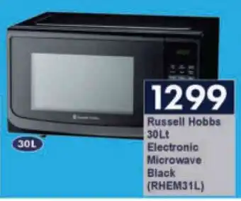 President Hyper Russell Hobbs Electronic Microwave Black offer
