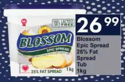 President Hyper Blossom Epic Spread 25% Fat Spread Tub offer