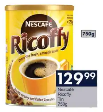President Hyper Nescafé Ricoffy Tin offer