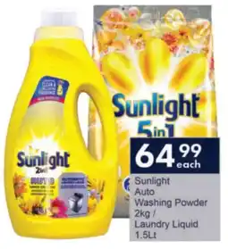 President Hyper Sunlight Auto Washing Powder/ Laundry Liquid offer