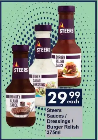 President Hyper Steers Sauces/ Dressings/ Burger Relish offer