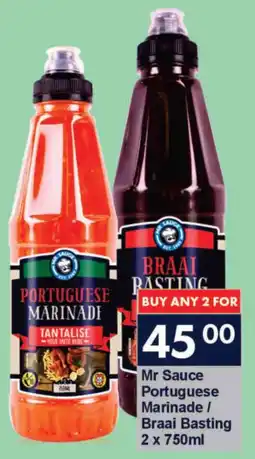 President Hyper Mr Sauce Portuguese Marinade/ Braai Basting offer