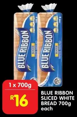 Shoprite Blue ribbon sliced white bread offer
