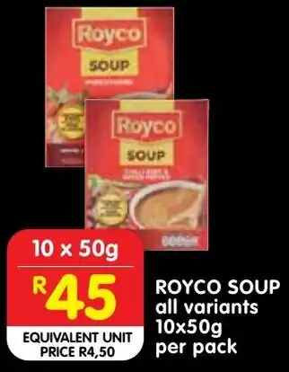 Shoprite Royco Soup offer