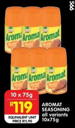 Shoprite Knorr aromat seasoning offer