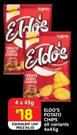 Shoprite Eldo's potato chips offer