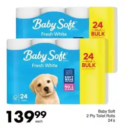 Save Hyper Baby Soft 2 Ply Toilet Rolls offer