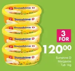 Save Hyper Sunshine D Margarine Tub offer