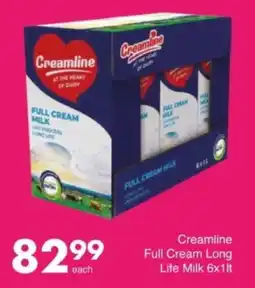 Save Hyper Creamline Full Cream Long Life Milk offer
