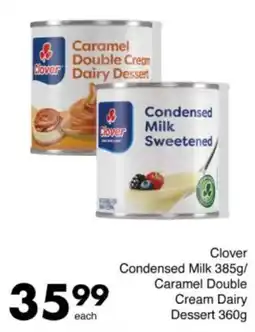 Save Hyper Clover Condensed Milk/ Caramel Double Cream Dairy Dessert offer