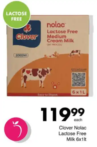 Save Hyper Clover Nolac Lactose Free Milk offer