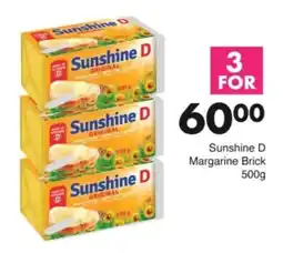Save Hyper Sunshine D Margarine Brick offer