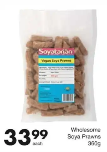 Save Hyper Wholesome Soya Prawns offer