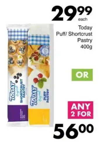 Save Hyper Today Puff/ Shortcrust Pastry offer