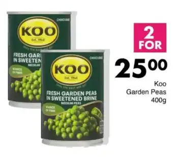 Save Hyper Koo Garden Peas offer